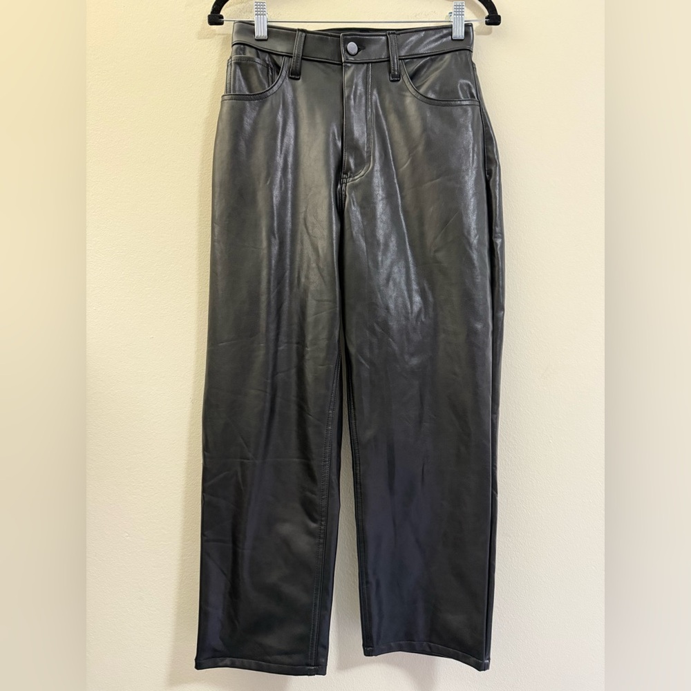 NWT‎ Abercrombie Ultra High Rise Ankle Straight Pants Curve Love - 28s